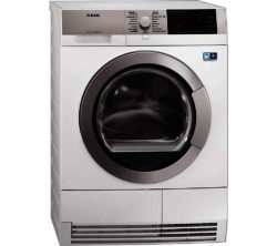 Aeg T96695IH Heat Pump Condenser Tumble Dryer - White